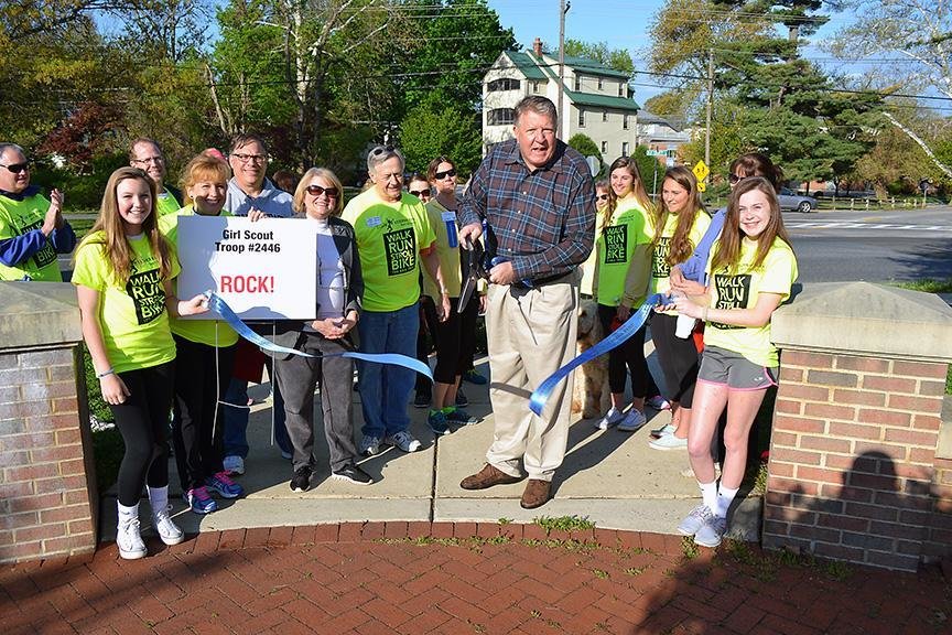 New Sidewalks Make The Severna Park Community Center A Better Place
